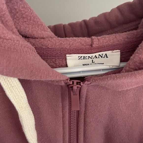 Pink Women's Hoodie Sweater - Picture 3 of 4
